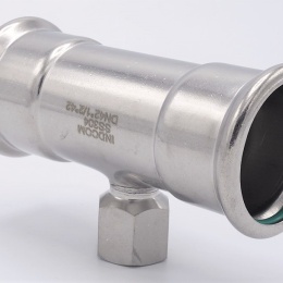 T Piece, Press Fittings F/F(internal thread) /F | 42_1/2"_42