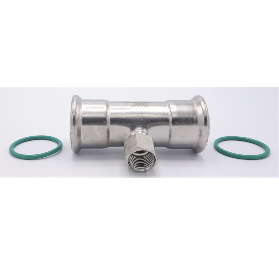 T Piece, Press Fittings F/F(internal thread) /F | 42_1/2"_42