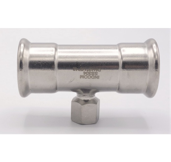 T Piece, Press Fittings F/F(internal thread) /F 42_1/2"_42