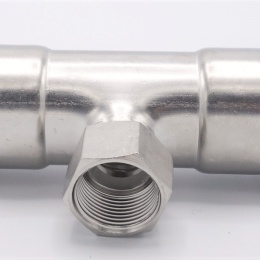 T Piece, Press Fittings F/F(internal thread) /F 42_3/4"_42