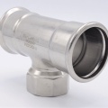 T Piece, Press Fittings F/F(internal thread) /F 54_1 1/2"_54