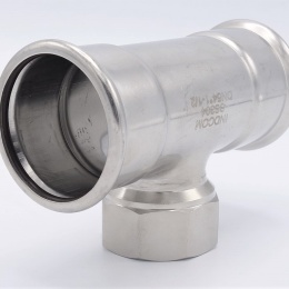 T Piece, Press Fittings F/F(internal thread) /F | 54_1 1/2"_54