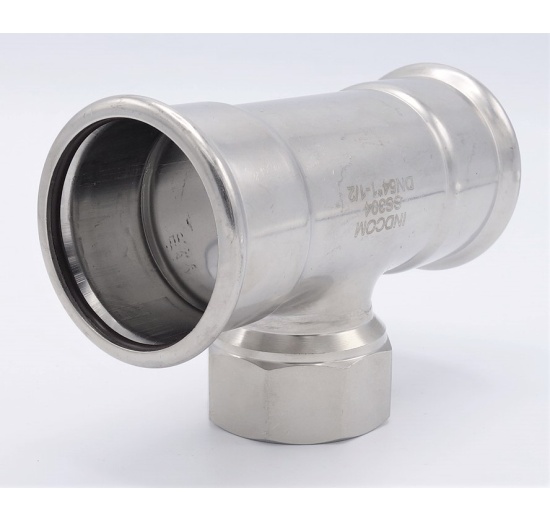 T Piece, Press Fittings F/F(internal thread) /F | 54_1 1/2"_54