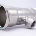 T Piece, Press Fittings F/F(internal thread) /F 54_1/2"_54, material stainless steel