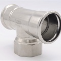 T Piece, Press Fittings F/F(internal thread) /F 54_2"_54