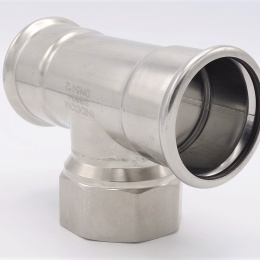 T Piece, Press Fittings F/F(internal thread) /F 54_2"_54