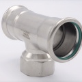 T Piece, Press Fittings F/F(internal thread) /F