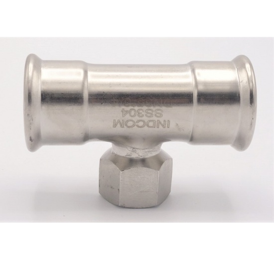 T Piece, Press Fittings F/F(internal thread) /F