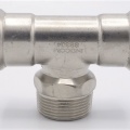 T Piece, Press Fittings F/M (external thread) /F