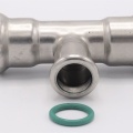 T Piece, Press Fittings, reduced F/F/F 22_15_22