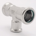 T Piece, Press Fittings, reduced F/F/F 22_18_22
