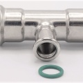 T Piece, Press Fittings, reduced F/F/F 28_15_28