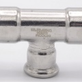 T Piece, Press Fittings, reduced F/F/F 28_22_28
