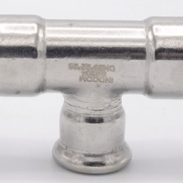 T Piece, Press Fittings, reduced F/F/F 28_22_28