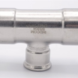T Piece, Press Fittings, reduced F/F/F 42_28_42