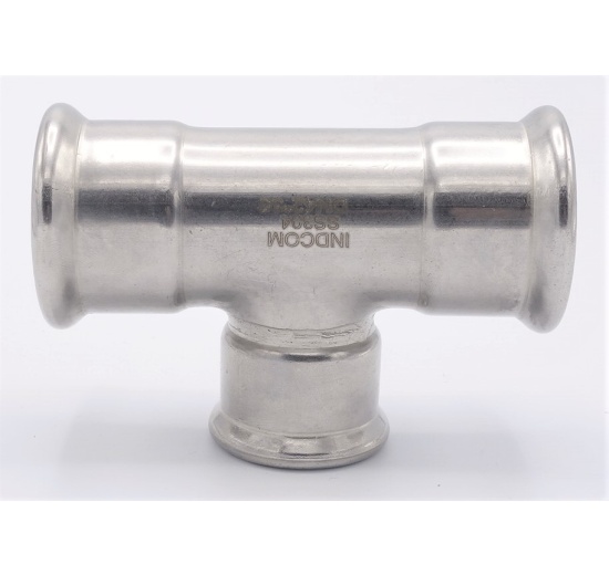 T Piece, Press Fittings, reduced F/F/F 42_35_42