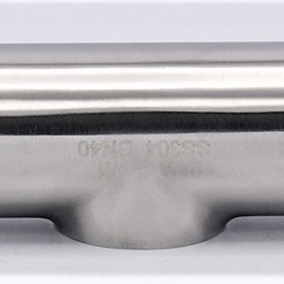 T-piece, Short, Welded DN40, stainless steel