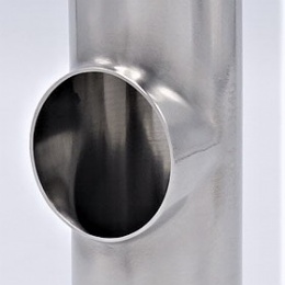 T-piece, Short, Welded DN40, stainless steel