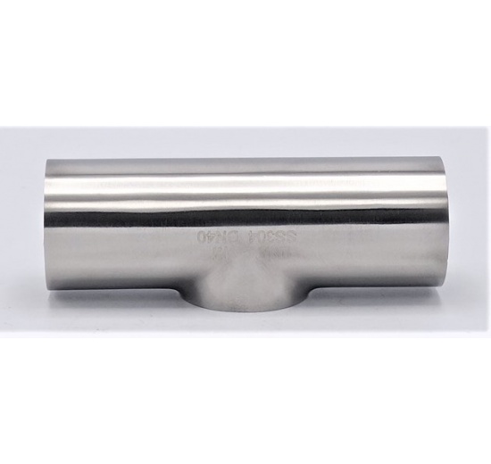 T-piece, Short, Welded DN40, stainless steel
