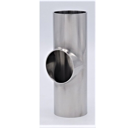 T-piece, Short, Welded DN40, stainless steel
