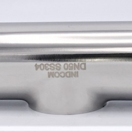 T-piece, Short, Welded DN50, stainless steel