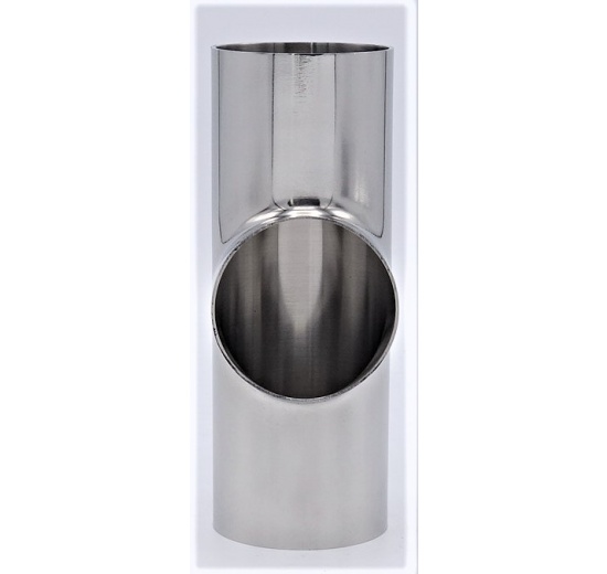 T-piece, Short, Welded DN50, stainless steel
