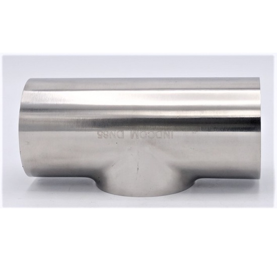 T-piece, Short, Welded DN65, stainless steel
