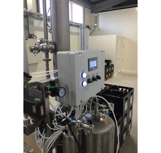 technology for beverage production, filling machine