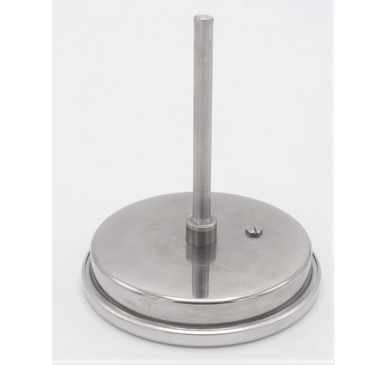 thermoteter with immersion shaft in well