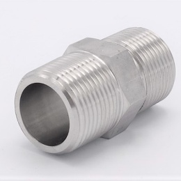 Threaded adapter NPT / G_ M/M |1/2"x1/2", material stainless steel