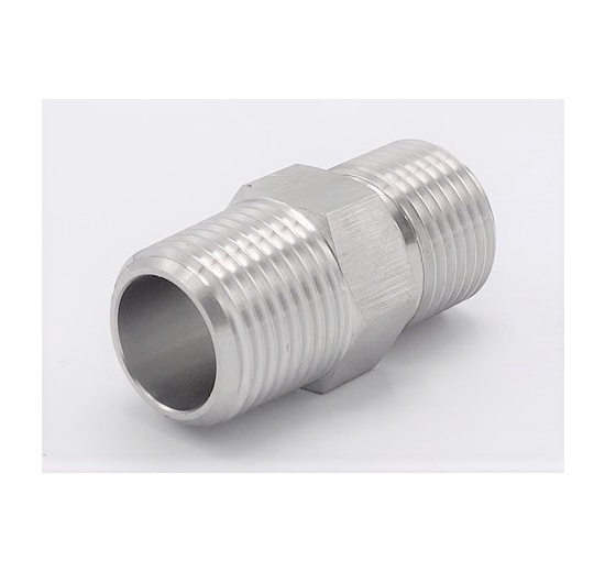 Threaded adapter NPT / G_ M/M | 3/4"x3/4", stainless steel