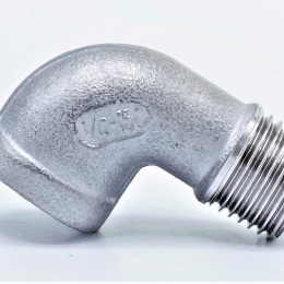 Threaded Elbow M/F type 304_ 90°  1/4", stainless steel