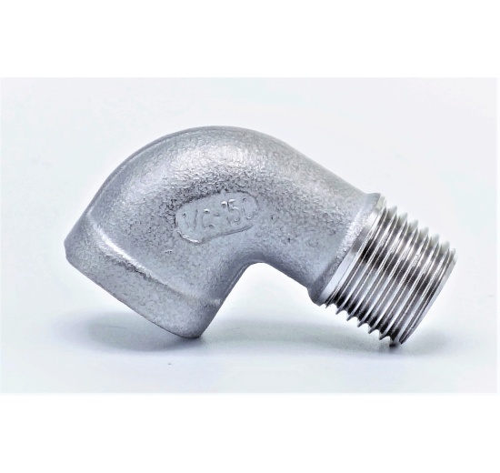 Threaded Elbow M/F type 304_ 90°  1/4", stainless steel