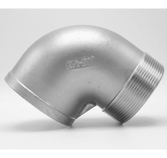 Threaded Elbow M/F type 304_ 90°, 2 1/2", material stainless steel