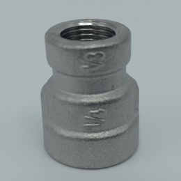 Threaded reducer F/F / reduced socket / type 335, 1/4"x1/8"