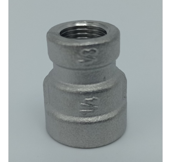 Threaded reducer F/F / reduced socket / type 335, 1/4"x1/8"