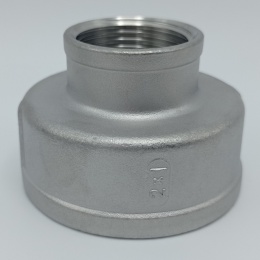 Threaded reducer F/F / reduced socket / type 335, 2"x1" stainless steel