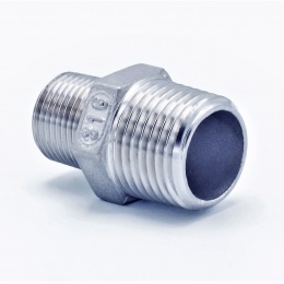 Threaded Reducer Hex M/M / Nipple Reduced / Type 341 1/2"x3/8"