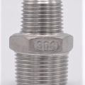 Threaded Reducer Hex M/M / Nipple Reduced / Type 341, 3/4"x1/2", stainless steel