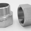 Threaded reducer M/F / with hexagon / type 324 female/male | 6/4"x5/4"