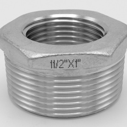 Threaded Reducer M/F / with Hexagon / Type 325, 6/4"x1"