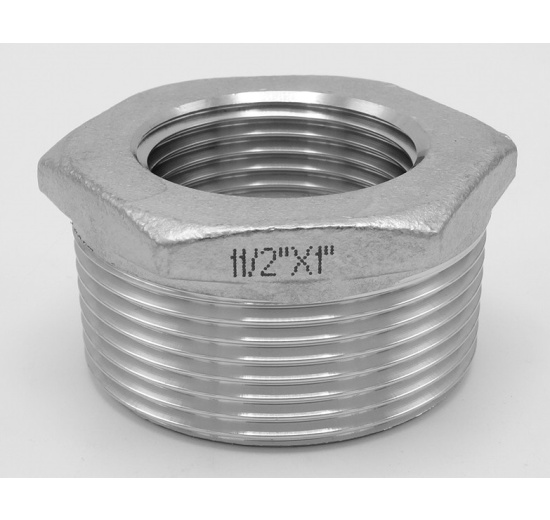 Threaded Reducer M/F / with Hexagon / Type 325, 6/4"x1"