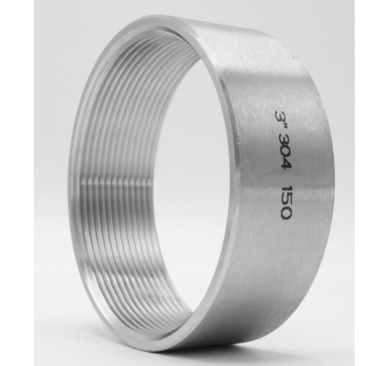 Threaded Reducer short, type 334 3", stainless steel fittings