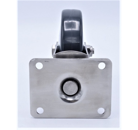 Transport Casters, stainless steel, diameter 125 mm