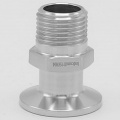 Tri-CLAMP 34 mm_ Threaded Adapter DN15_Outer Thread 1/2"(K34)