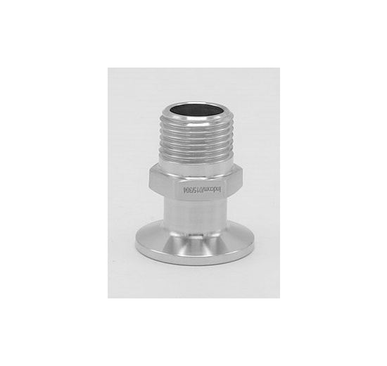 Tri-CLAMP 34 mm_ Threaded Adapter DN15_Outer Thread 1/2"(K34)