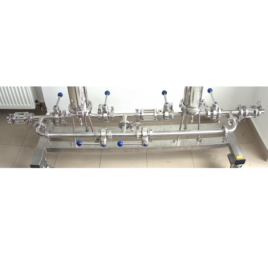 Tri-CLAMP fitting, DIN 32676 - complete set