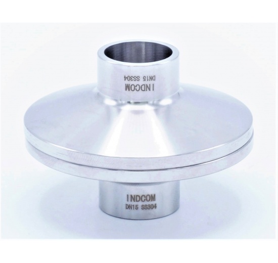 tri-Clamp Welded Ferrule DN15, collar 50.5