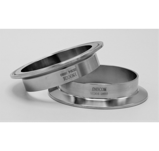 Tri-Clamp Welded Ferrule DN80(K106), stainless steel