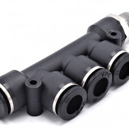 Triple Branch Union With Thread